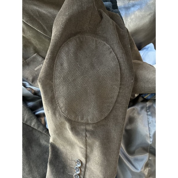 Stafford  Men’s Corduroy Blazer Signature Classic Fit 44R 2‎ Button Brown - Picture 9 of 9